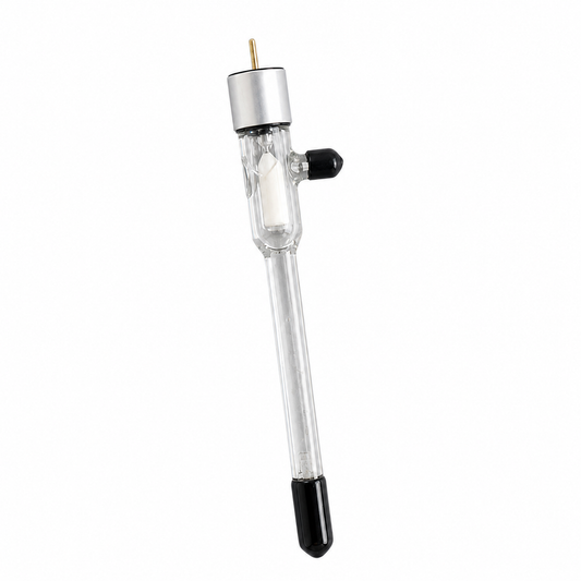 Angled view of R0401 mercury sulfate reference electrode