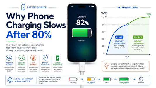 Why Does Phone Charging Slow Down After 80%? The Lithium Battery Science Behind It
