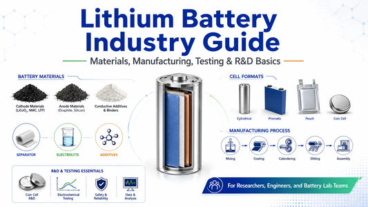 Lithium Battery Industry Guide: Materials, Manufacturing, Testing & R&D Basics