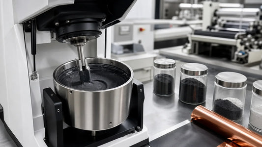 Lithium-ion battery electrode slurry mixing in a research laboratory