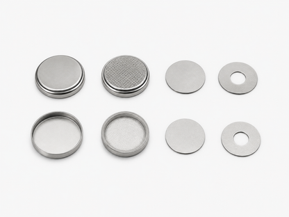 Aluminum-Plated Al-Clad Coin Cell Case