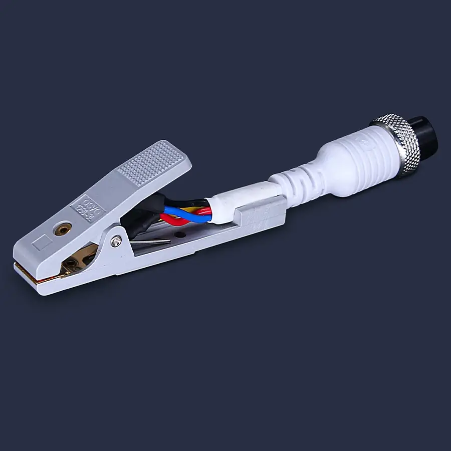 1250 Coin Cell Test Clip with 4-Pin Aviation Connector for Battery Research