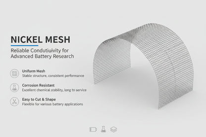 High-purity nickel mesh construction