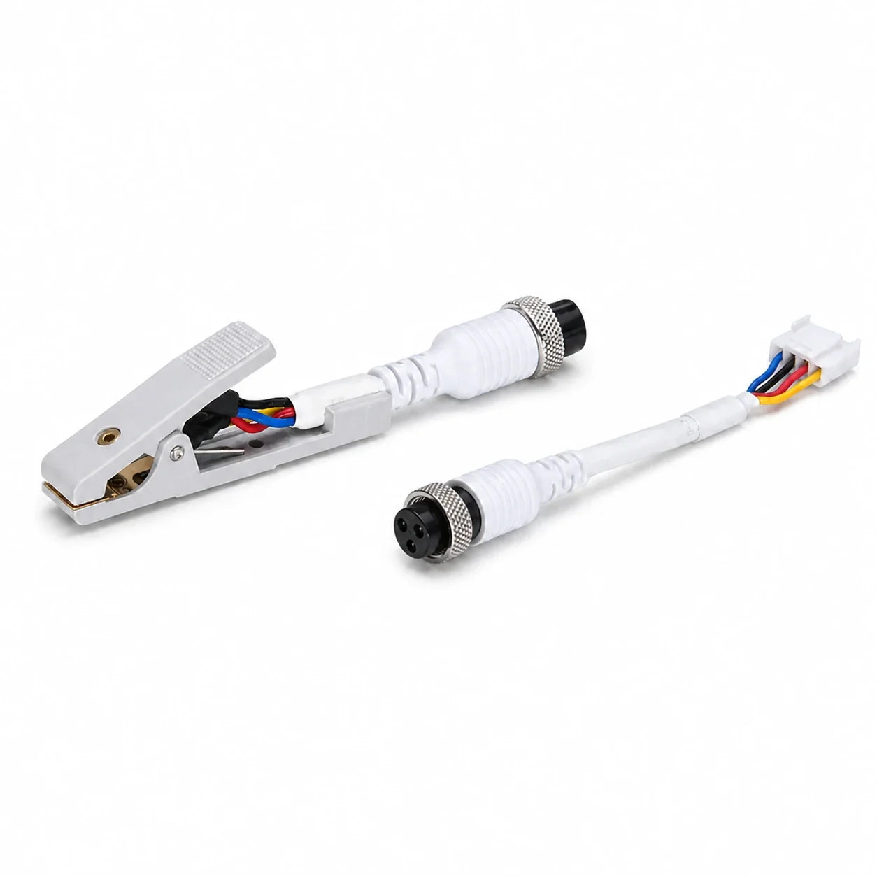 Coin cell test clip and 4-pin aviation connector kit for battery research