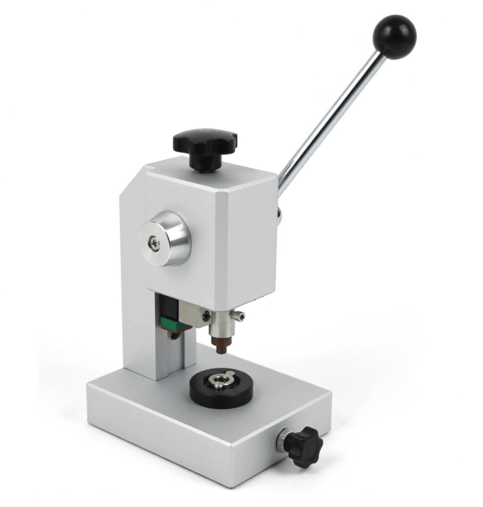 PrecisionCoinCellDiscCutter for battery