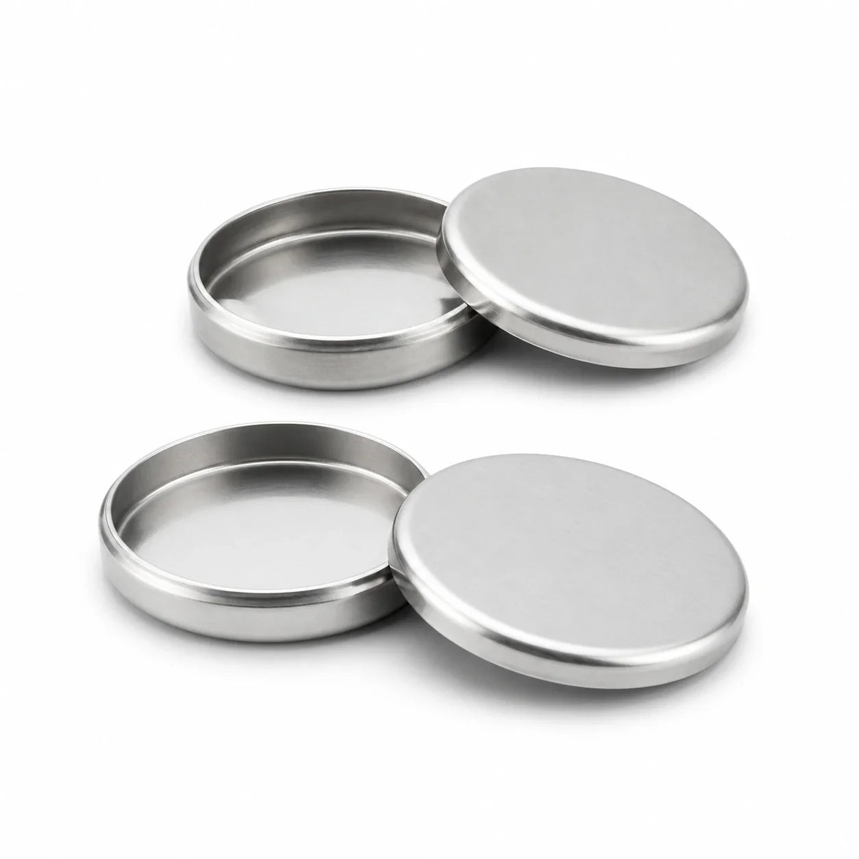 CR2025 custom aluminum-clad coin cell case set