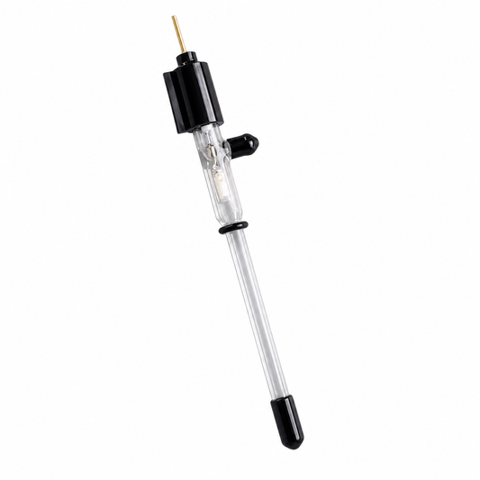 Angled view of R232 saturated calomel reference electrode